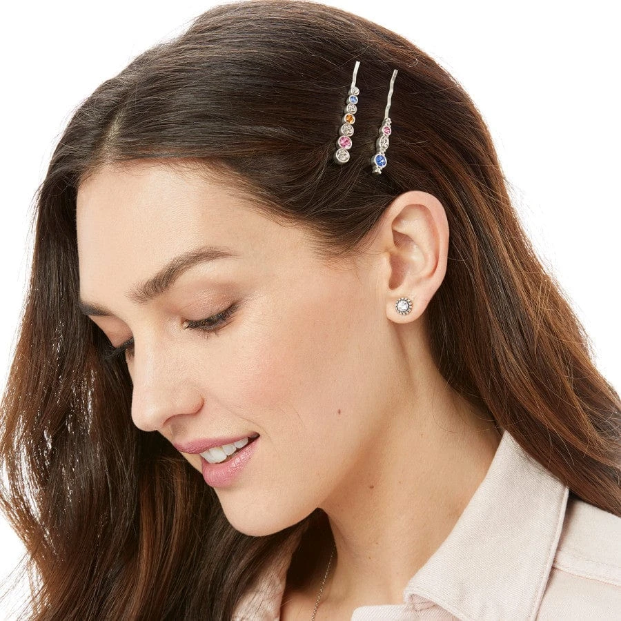 Elora Gem Bobby Pin Set - Image 2