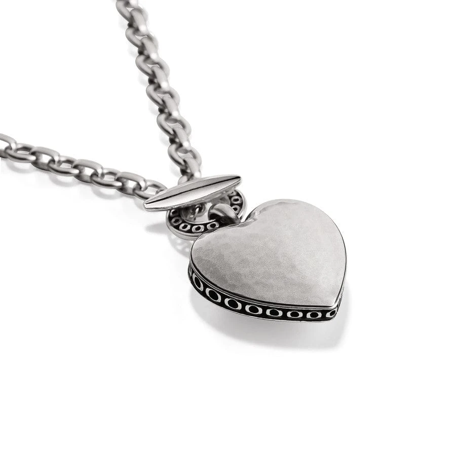 Inner Circle Heart Toggle Necklace - Image 8
