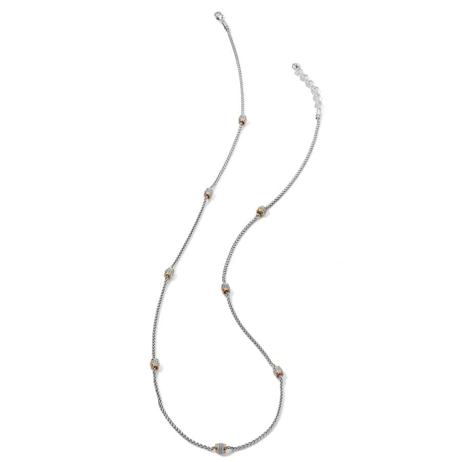 Meridian Two Tone Long Necklace - Image 2