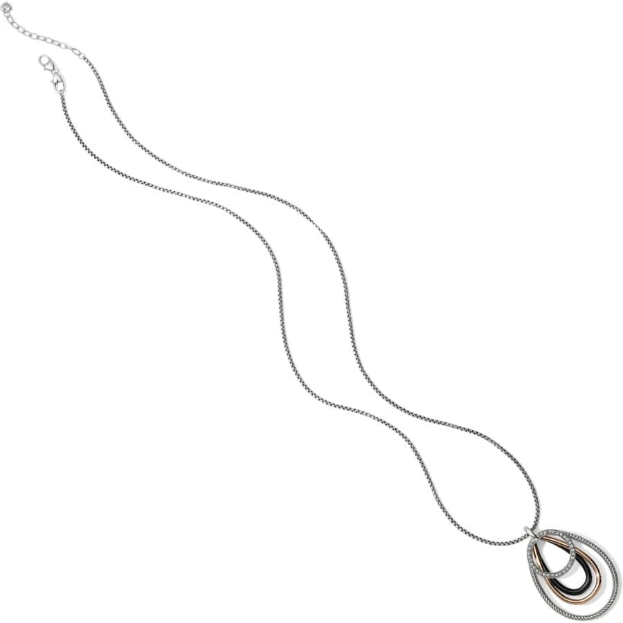 Neptune's Rings Black Convertible Pendant Necklace - Image 4