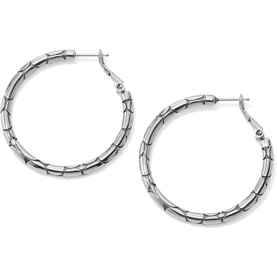 Pebble Small Hoop Earrings - Image 2