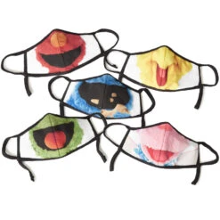 Sesame Street All Characters Child Face Mask (5 Pack)