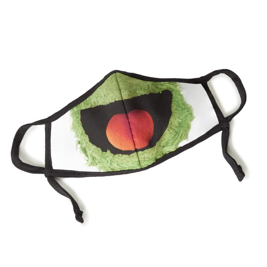 Sesame Street Oscar The Grouch Child Face Mask