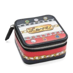 Simply Charming Small Square Jewelry Case