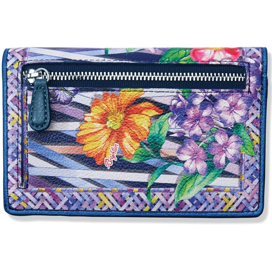 Trellis Blooms Medium Folio Wallet - Image 3