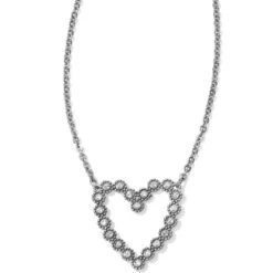 Twinkle Floating Heart Necklace