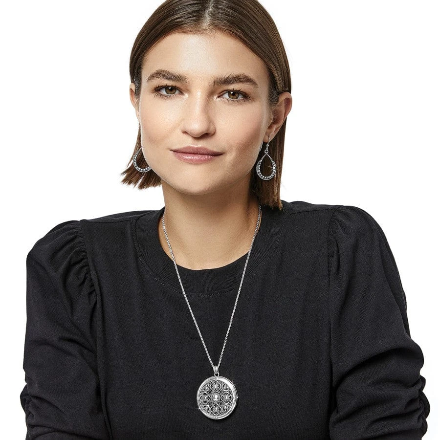 Vita Long Locket Necklace - Image 6