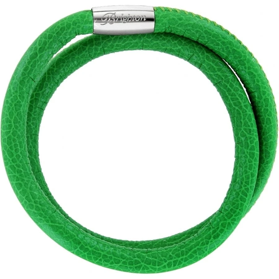 Woodstock Python Print Double Bracelet